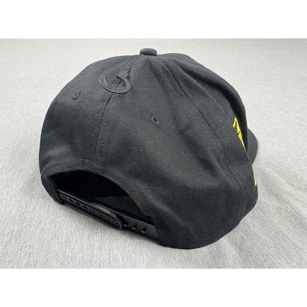 Indiana Pacers NBA '47 Brand Black Script Hitch Rope Adjustable Snapback Hat